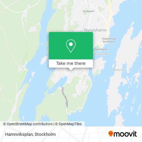 Hamnviksplan map