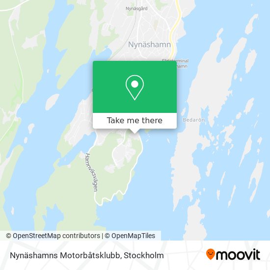 Nynäshamns Motorbåtsklubb map