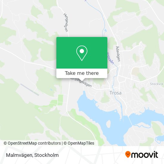 Malmvägen map