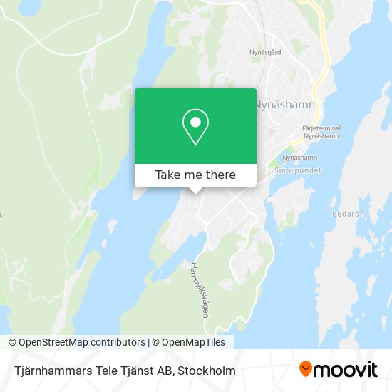 Tjärnhammars Tele Tjänst AB map