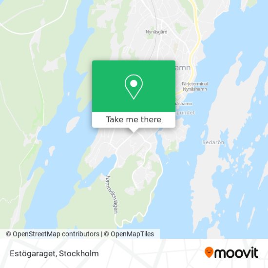 Estögaraget map