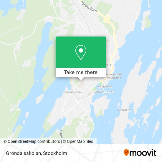 Gröndalsskolan map