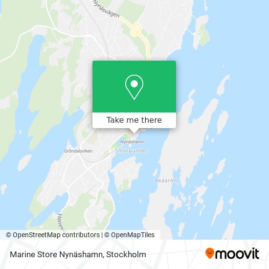Marine Store Nynäshamn map