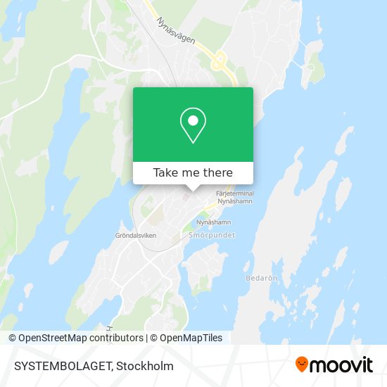 SYSTEMBOLAGET map