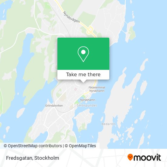 Fredsgatan map