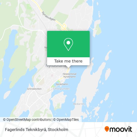 Fagerlinds Teknikbyrå map