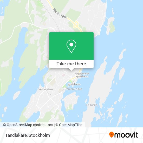 Tandläkare map