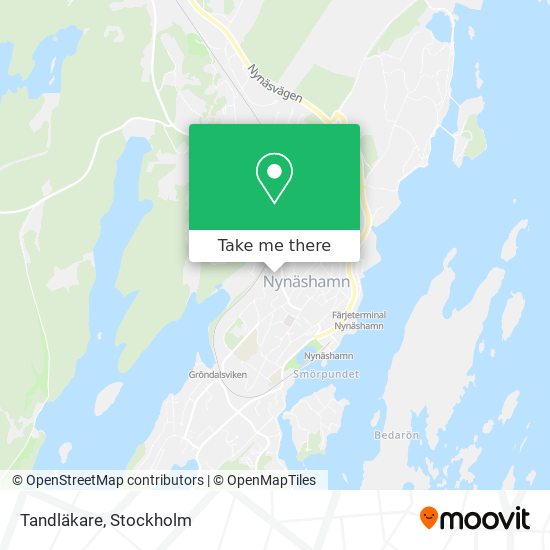 Tandläkare map