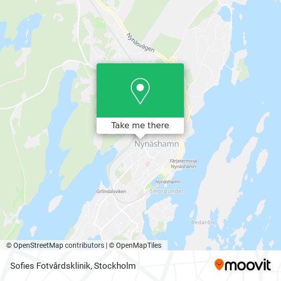 Sofies Fotvårdsklinik map