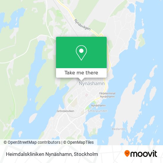 Heimdalskliniken Nynäshamn map