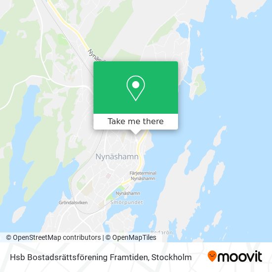 Hsb Bostadsrättsförening Framtiden map