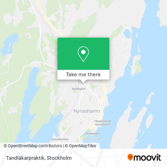 Tandläkarpraktik map