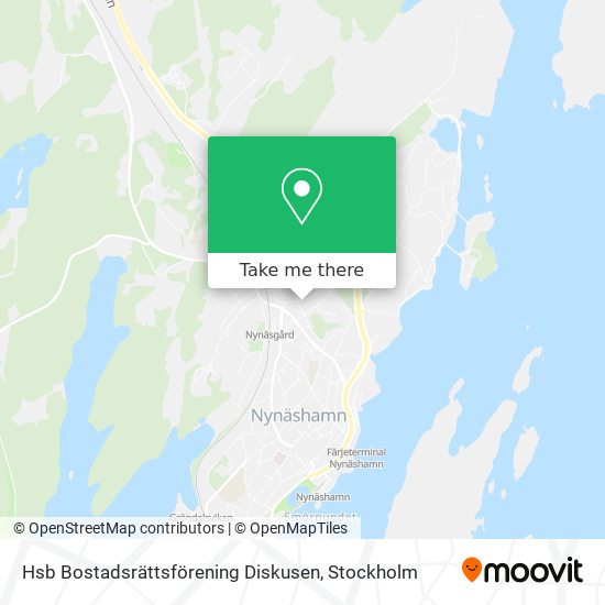 Hsb Bostadsrättsförening Diskusen map