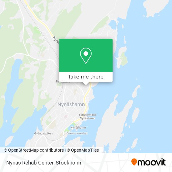 Nynäs Rehab Center map