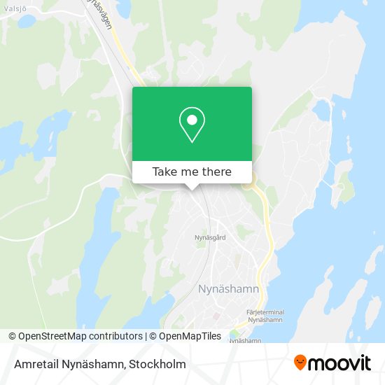 Amretail Nynäshamn map