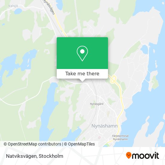 Natviksvägen map