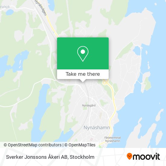 Sverker Jonssons Åkeri AB map