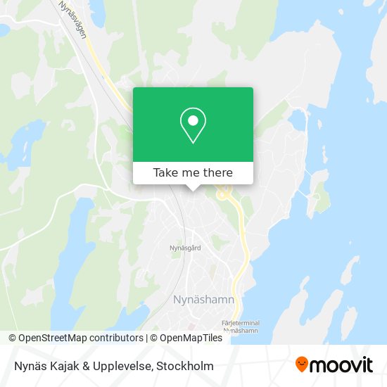 Nynäs Kajak & Upplevelse map