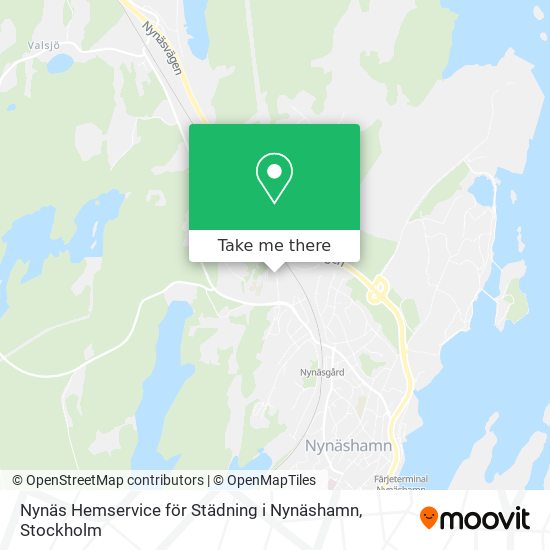 Nynäs Hemservice för Städning i Nynäshamn map