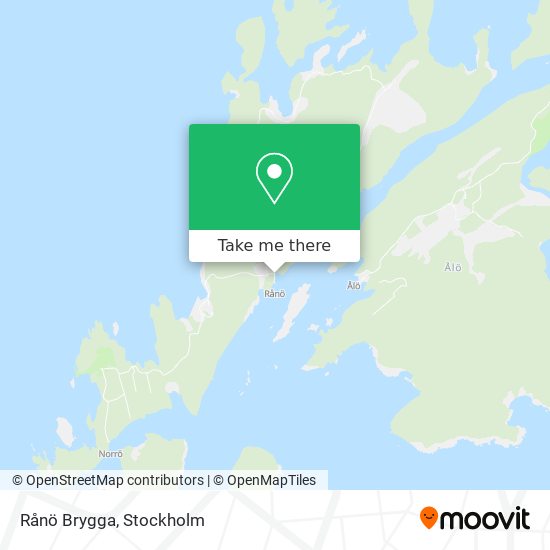 Rånö Brygga map