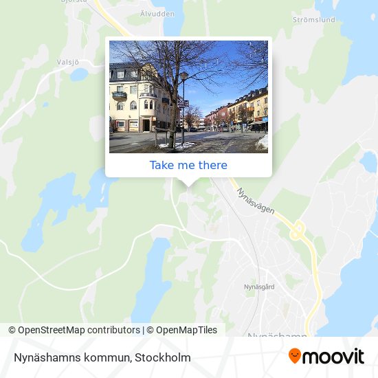 Nynäshamns kommun map