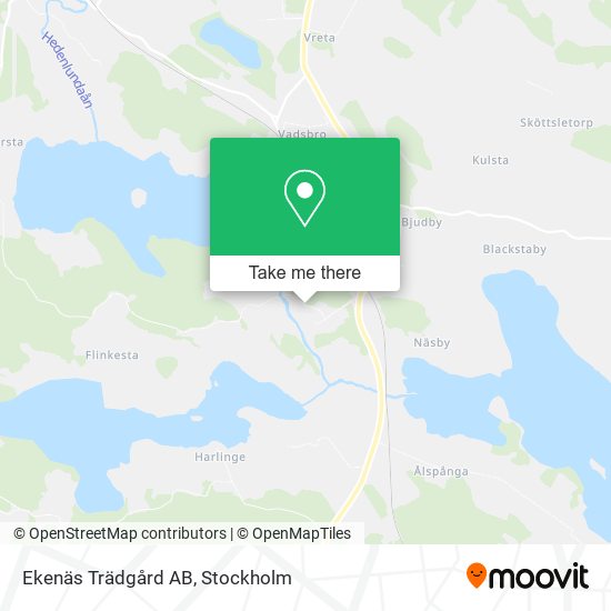 Ekenäs Trädgård AB map