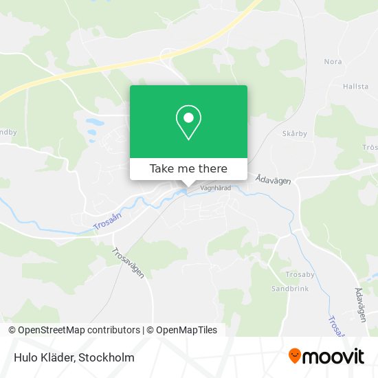 Hulo Kläder map