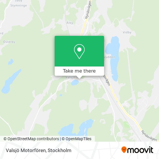 Valsjö Motorfören map