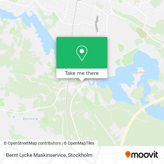 Bernt Lycke Maskinservice map