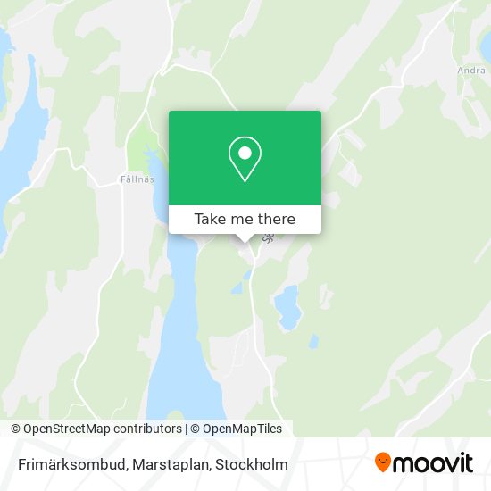 Frimärksombud, Marstaplan map