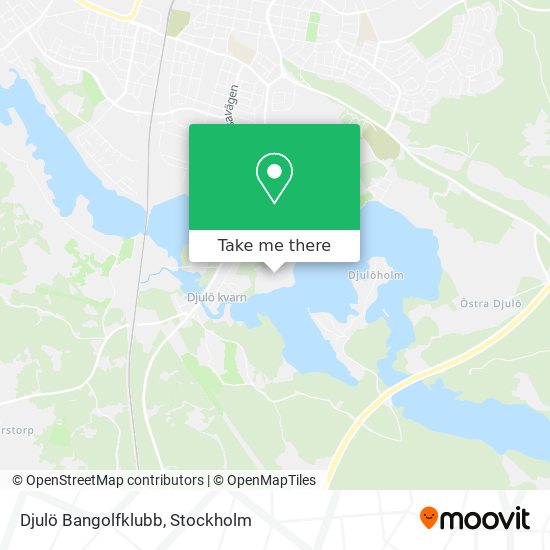 Djulö Bangolfklubb map