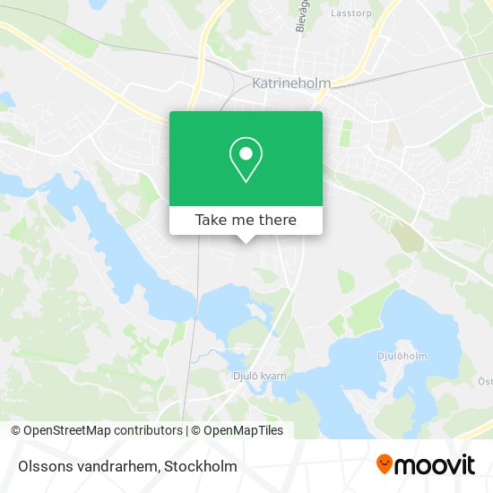 Olssons vandrarhem map