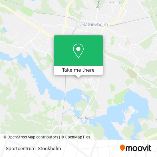 Sportcentrum map