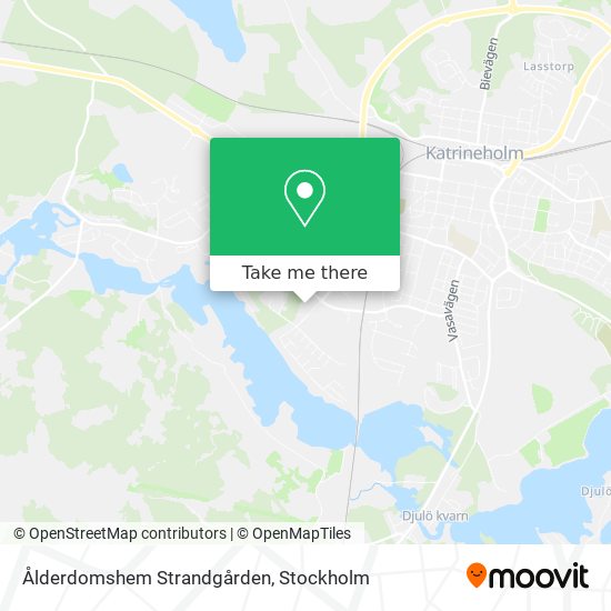 Ålderdomshem Strandgården map