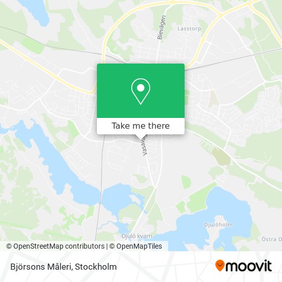 Björsons Måleri map