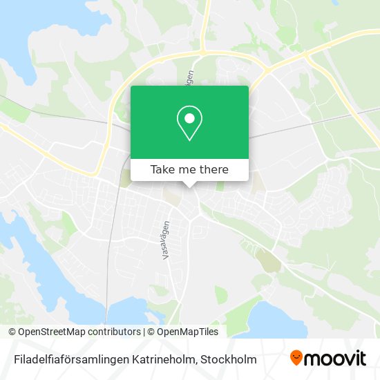 Filadelfiaförsamlingen Katrineholm map