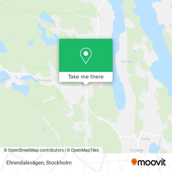 Ehrendalsvägen map