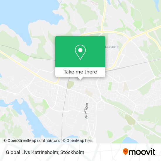 Global Livs Katrineholm map