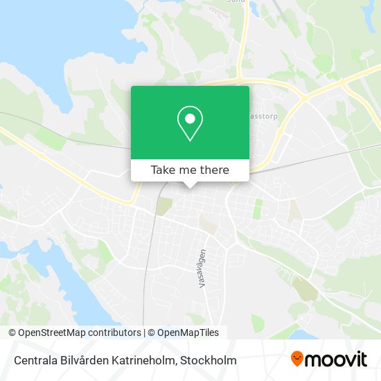 Centrala Bilvården Katrineholm map