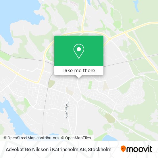 Advokat Bo Nilsson i Katrineholm AB map