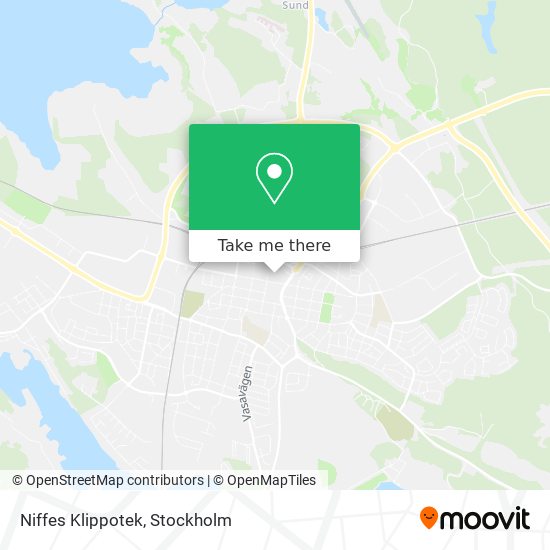 Niffes Klippotek map