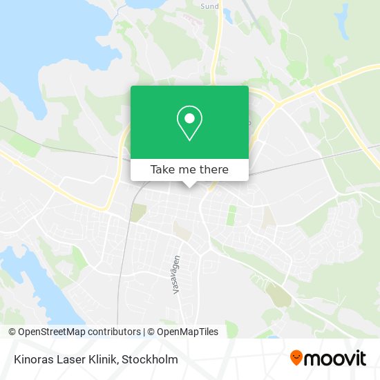 Kinoras Laser Klinik map