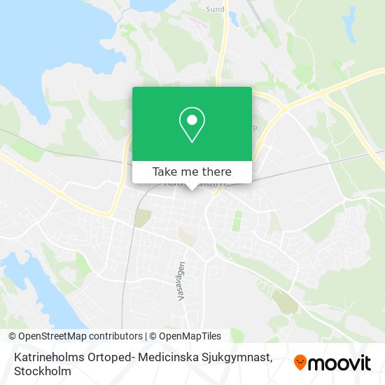 Katrineholms Ortoped- Medicinska Sjukgymnast map