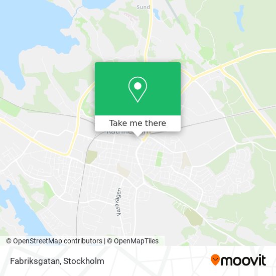 Fabriksgatan map