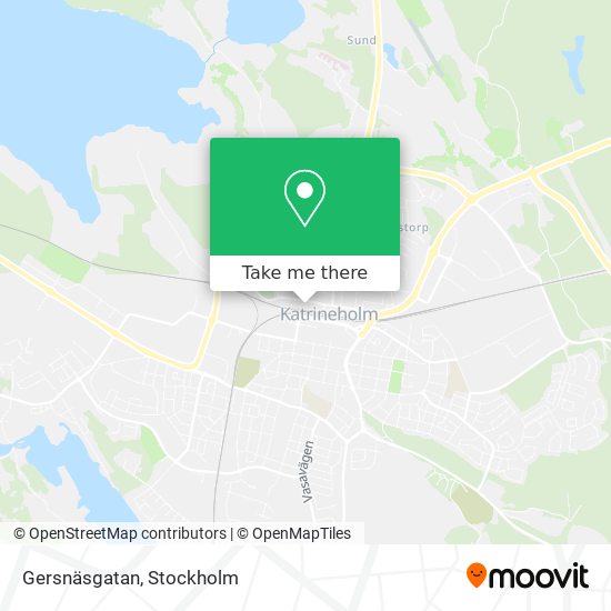 Gersnäsgatan map