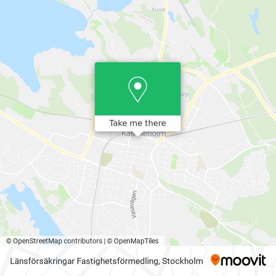 Länsförsäkringar Fastighetsförmedling map