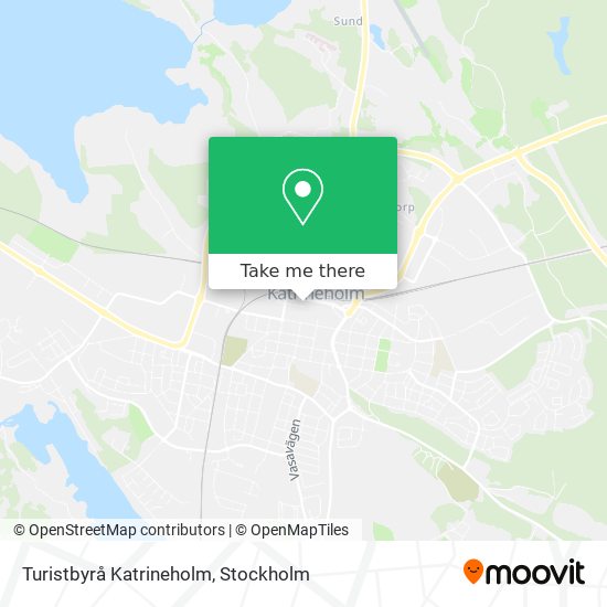 Turistbyrå Katrineholm map