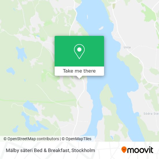 Mälby säteri Bed & Breakfast map