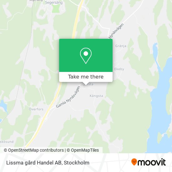 Lissma gård Handel AB map