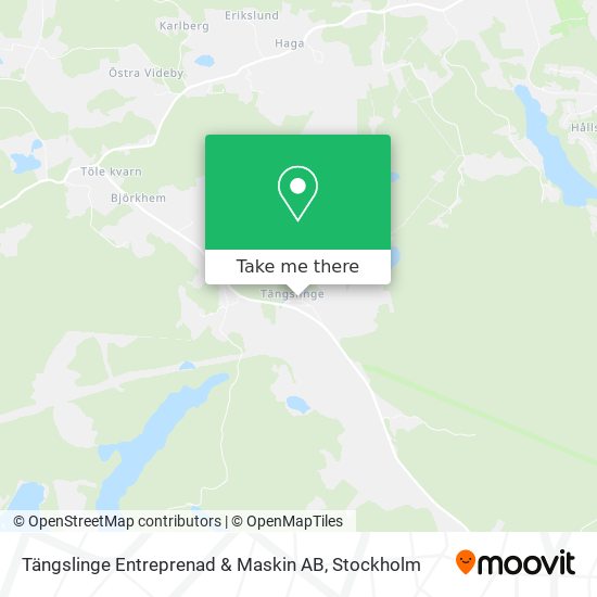 Tängslinge Entreprenad & Maskin AB map